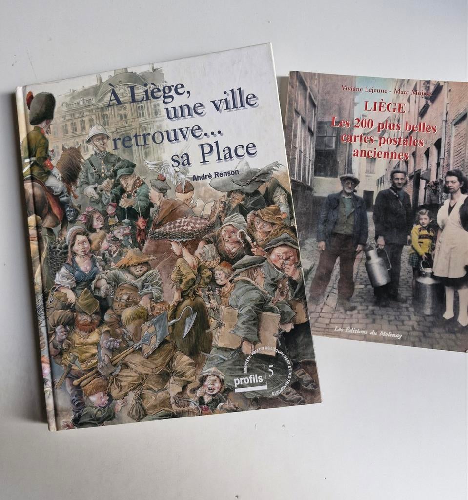 Liege, retrouve sa place,les 200 plus belles cartes postales, Enlèvement
