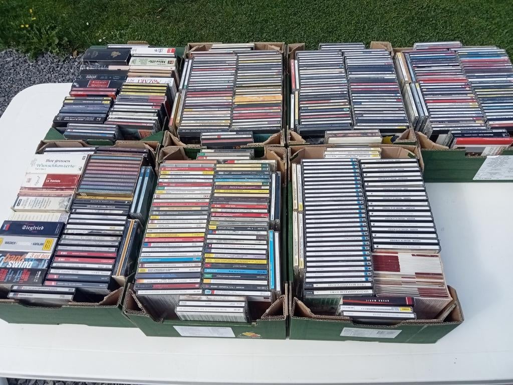 + de 500 CD musique classique, CD & DVD, Enlèvement, Coffret