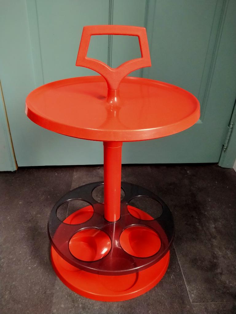 bar portatif vintage 70's, Maison & Meubles, Enlèvement, Utilisé