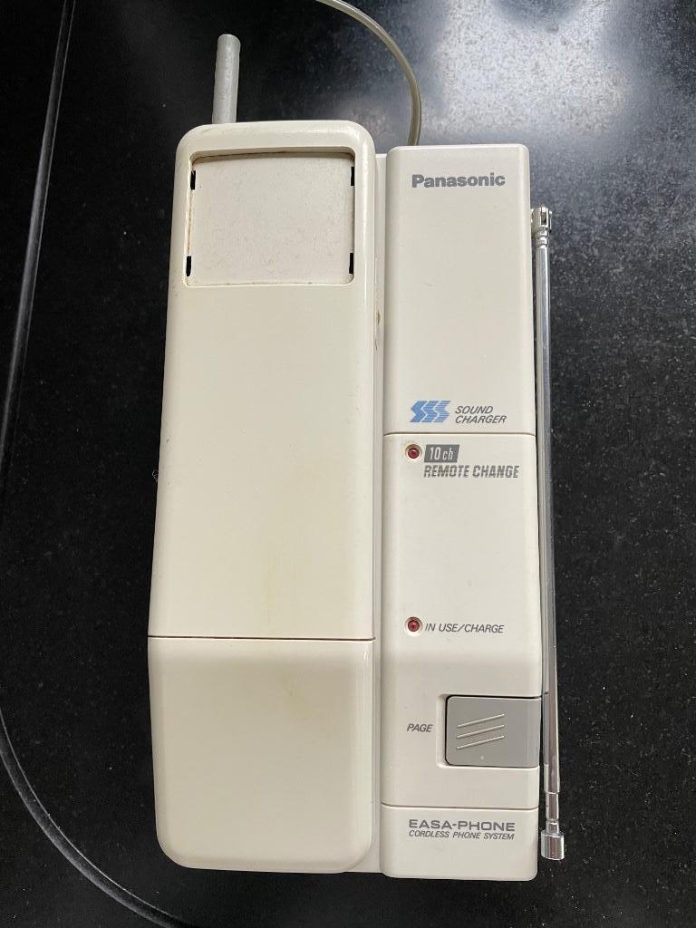 Draadloze telefoon “ Panasonic”, Ophalen of Verzenden, Gebruikt, 1 handset