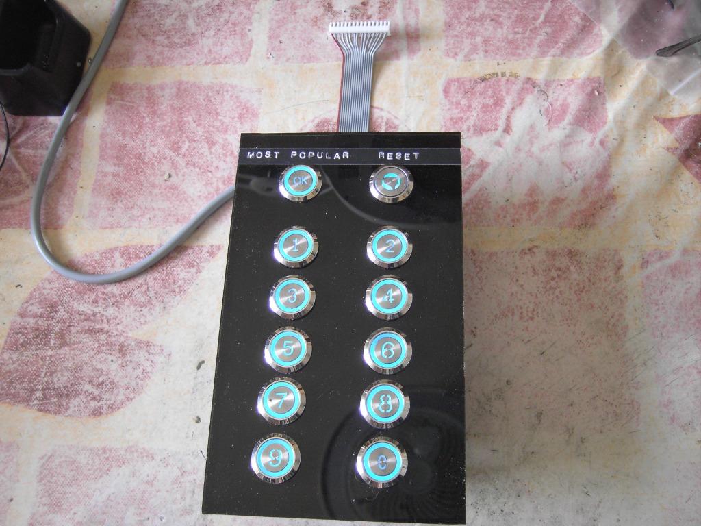 NIEUW PROFESSIONEEL TOETSENBORD voor AMI MEUBEL T1- 2, Verzamelen, Automaten | Jukeboxen, Nieuw, Ami, 1970 tot heden, Ophalen of Verzenden