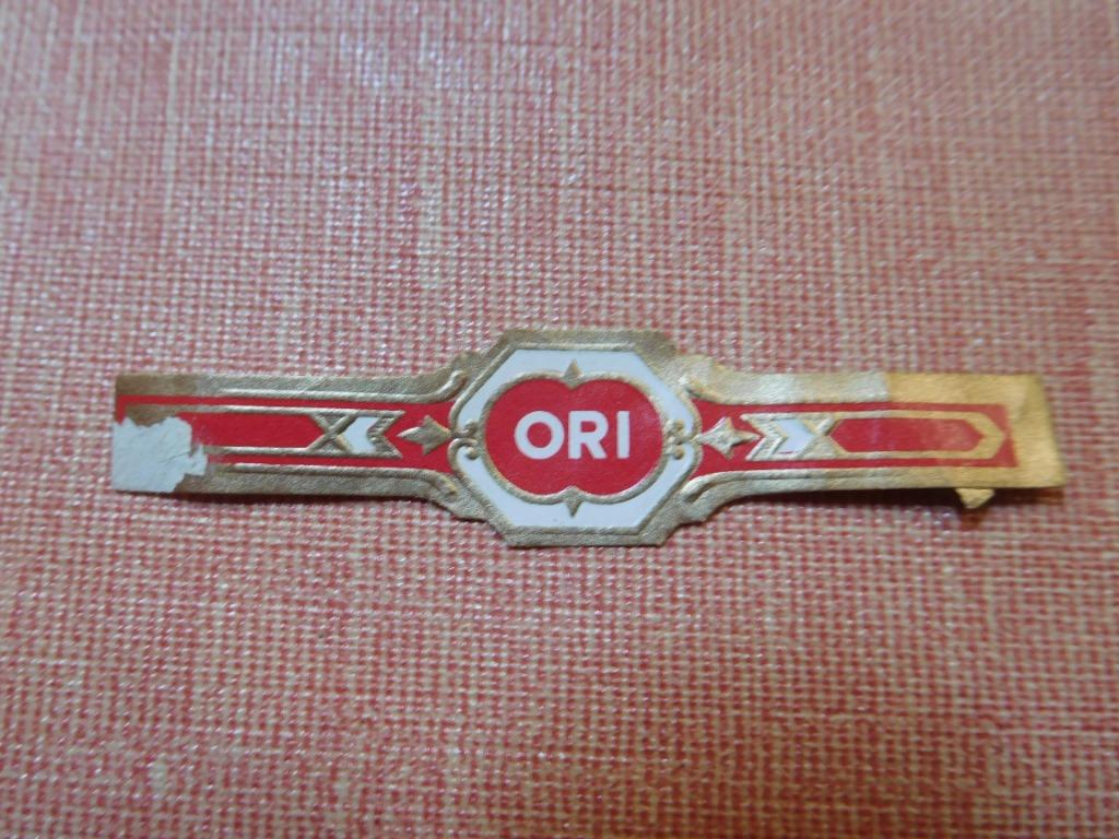 Bague cigare fabricant Ori, Collections, Enlèvement ou Envoi, Utilisé, Bagues de cigare