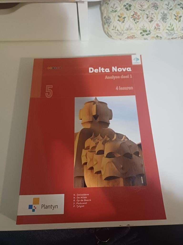 Leerboek delta nova 5 analyse deel 1, Boeken, Ophalen of Verzenden, Nieuw