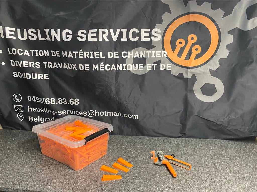 Location kit pour carreler, Enlèvement, Remplie, Comme neuf