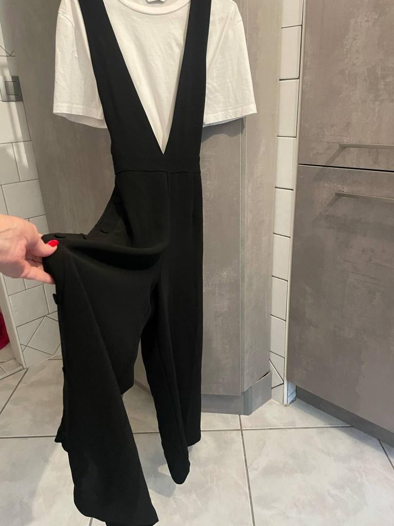 ZARA XS zwarte JUMPSUIT, Ophalen of Verzenden, Zo goed als nieuw, Maat 34 (XS) of kleiner, Zara