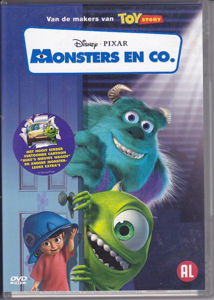Monsters en Co. (DVD), Alle leeftijden, Ophalen of Verzenden, Zo goed als nieuw