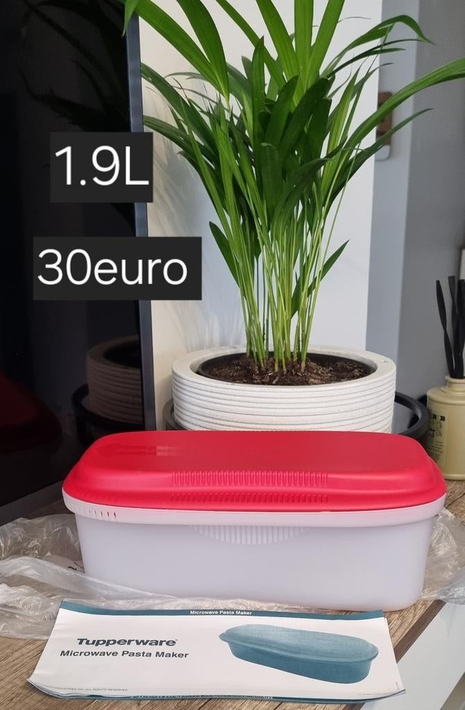 Tupperware pasta maker micro wave Nieuw, Ophalen of Verzenden, Nieuw