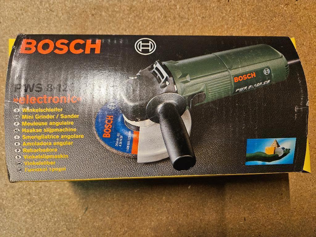 Meuleuse d'angle Bosch PWS8-125CE neuve, Bricolage & Construction, Outillage | Meuleuses, Enlèvement ou Envoi, Neuf, 700 à 1000 watts