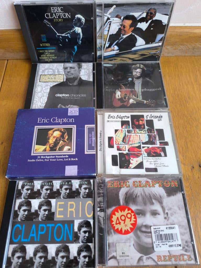 CD de Eric Clapton, Enlèvement ou Envoi, Utilisé