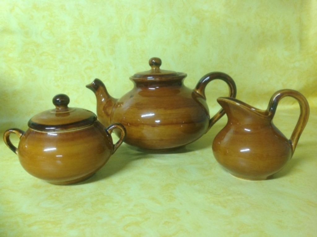 Retro thee set uit de jaren '70., Ophalen of Verzenden, Huis en Inrichting