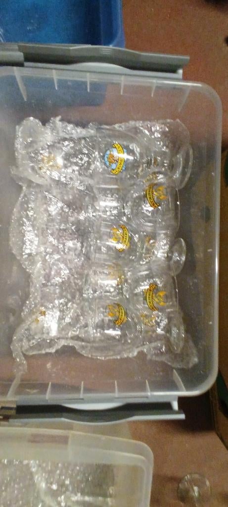 Aperitief glazen   Westmalle  lacouffe Gulden Draak  k, Collections, Enlèvement