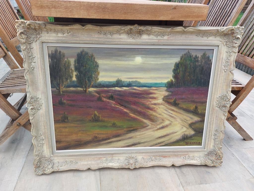 Belle peinture d'Urban Gerlo, 1897-1986, Antiquités & Art, Art | Peinture | Classique, Enlèvement