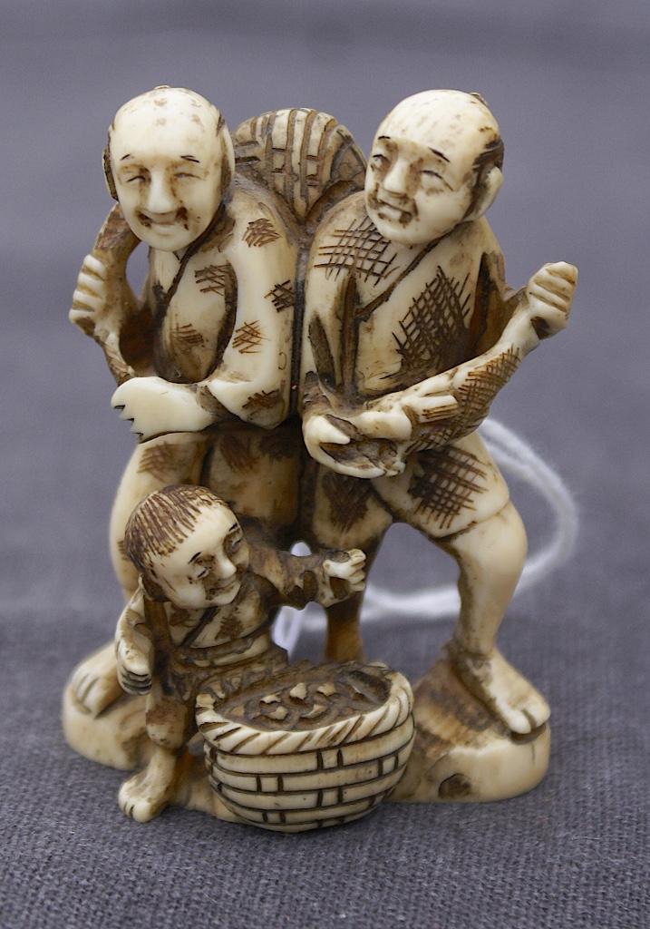 netsuke, Antiquités & Art, Enlèvement ou Envoi