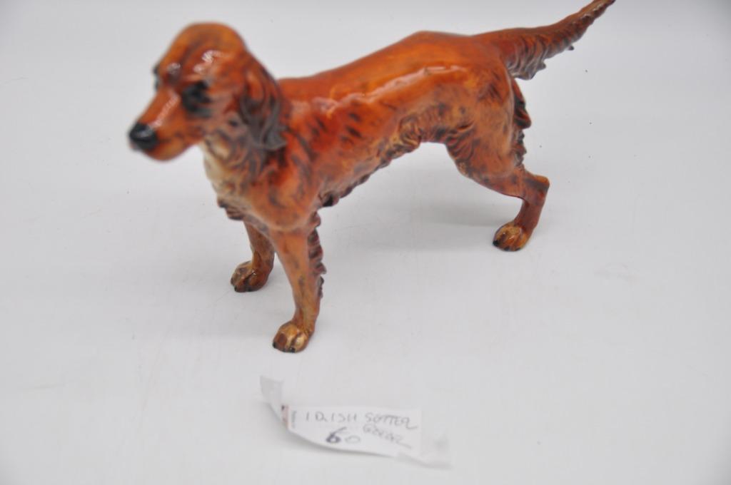 2 Goebel honden - ierse setter - witte setter, Ophalen of Verzenden