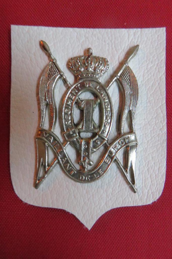 Insigne 1er Lanciers, Collections, Enlèvement ou Envoi, Armée de terre, Emblème ou Badge