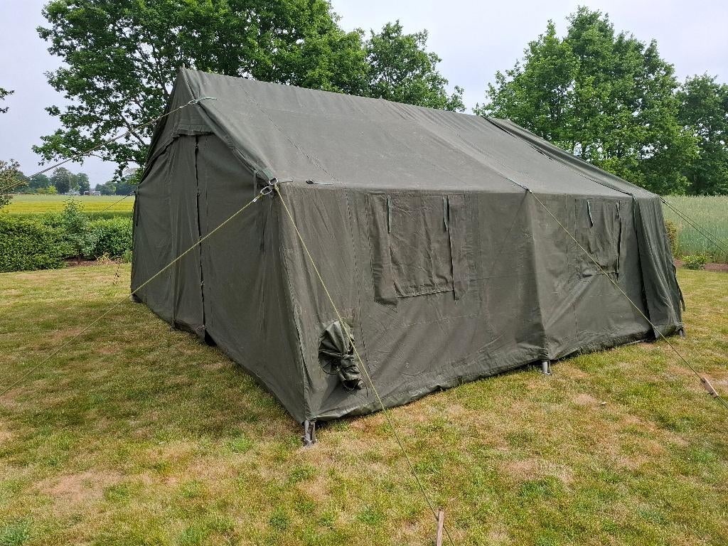 Legertent - Seniortent – 5,5m x 5m, Ophalen, Zo goed als nieuw, Meer dan 6