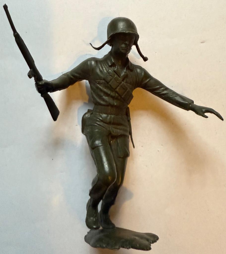 Jouet vintage Soldat américain Marx Toys GB année '60, Envoi