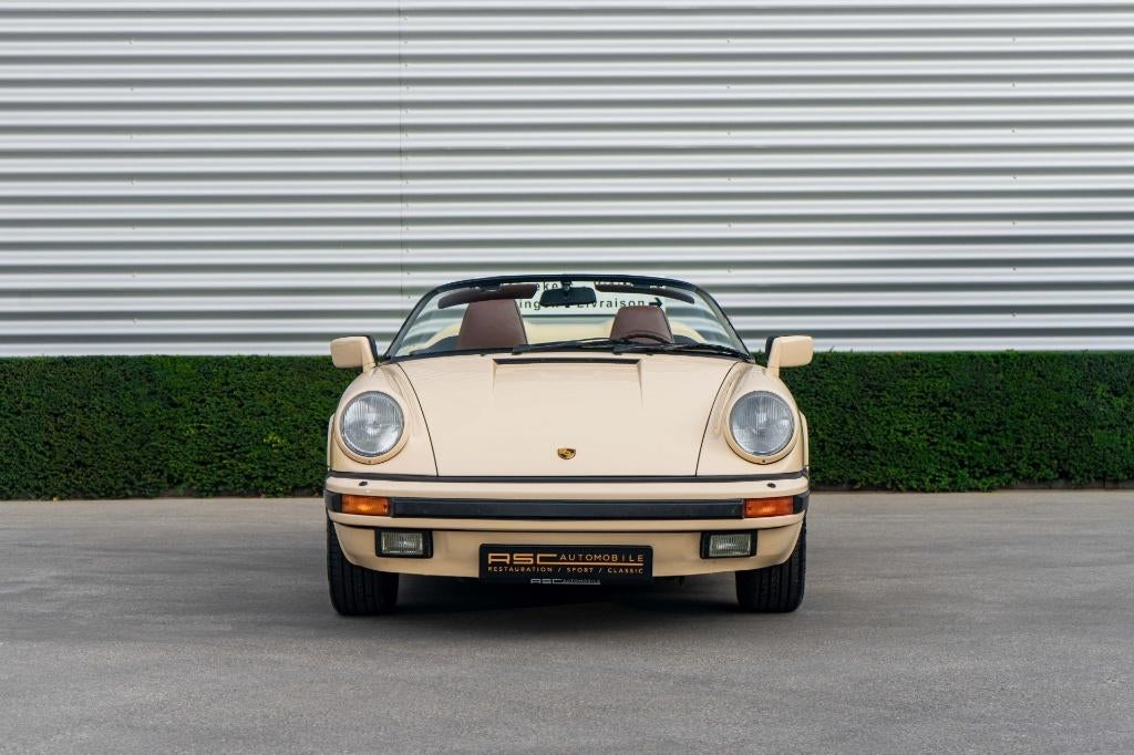 Porsche 911 3.2 Speedster, Auto's, Porsche, Achterwielaandrijving, Cabriolet, Beige, Leder