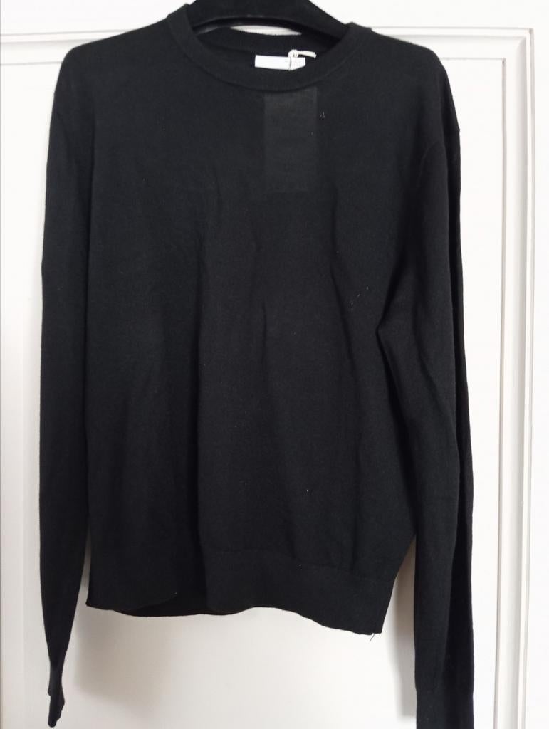ZARA lichte zwarte trui in merinowol, maat : M, Ophalen of Verzenden, Zo goed als nieuw, Maat 48/50 (M)