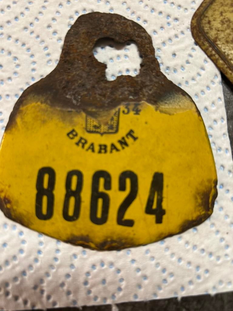 Fietsplaten, Ophalen, Overige materialen