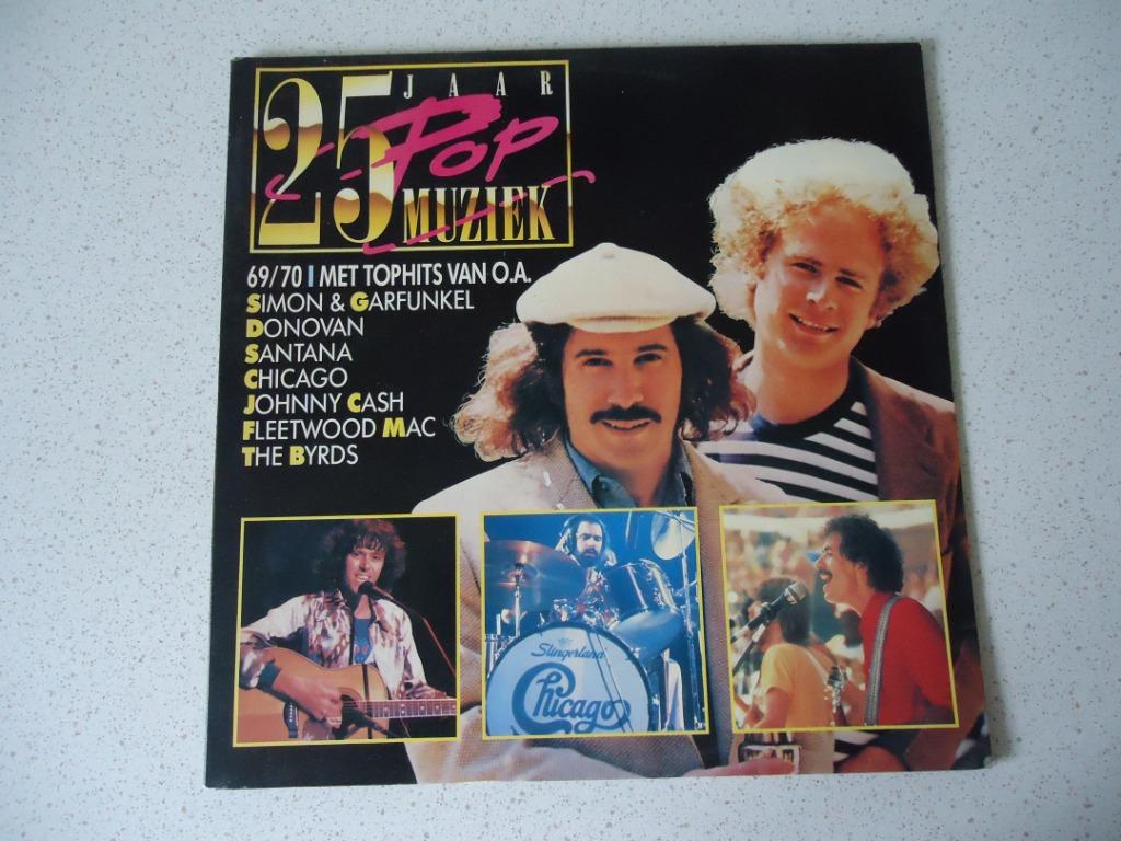 Dubbel LP "25 Jaar POP Muziek" 69/70 anno 1988., Ophalen of Verzenden, Zo goed als nieuw, 12 inch, Pop