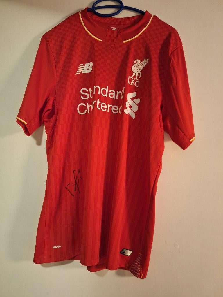 Voetbalshirt Origi en getekend, Kleding | Heren, Maat 48/50 (M), New balance, Ophalen of Verzenden, Voetbal