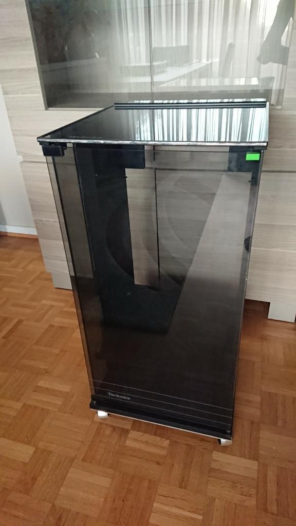 Meuble pour micro chaîne hi-fi Technics, TV, Hi-fi & Vidéo, Enlèvement, Utilisé, Micro chaîne