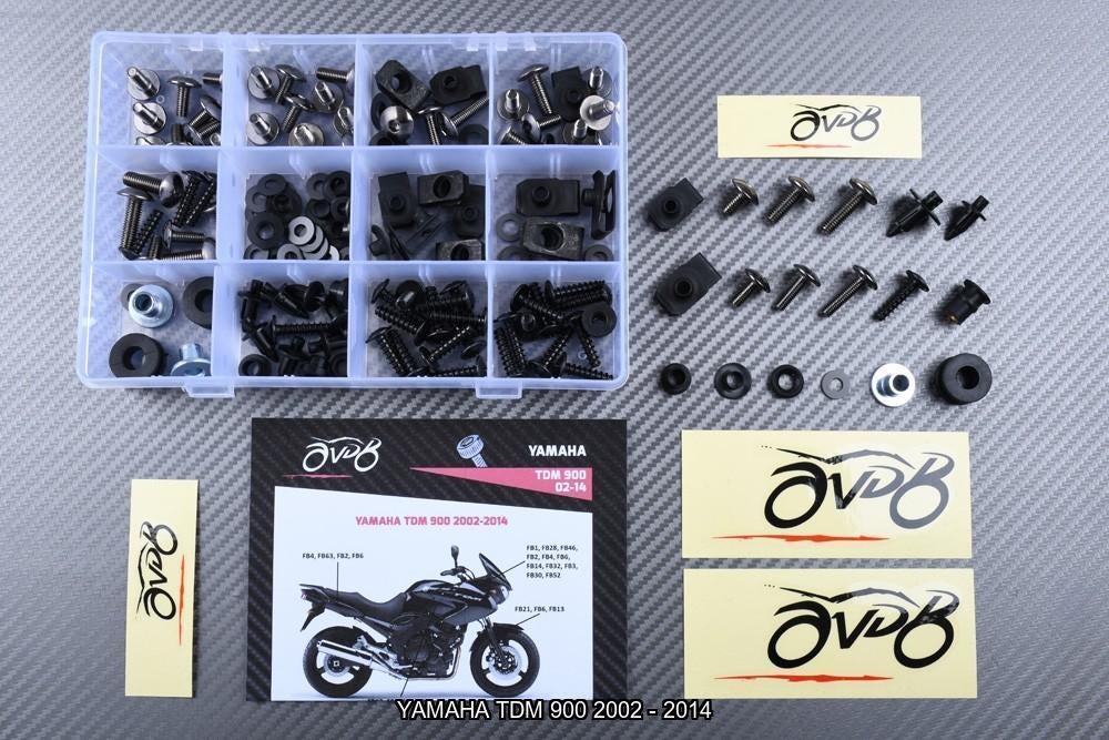 Kit visserie spécifique pour YAMAHA TDM 900 2002 2014 2004, Motos, Enlèvement ou Envoi, Neuf