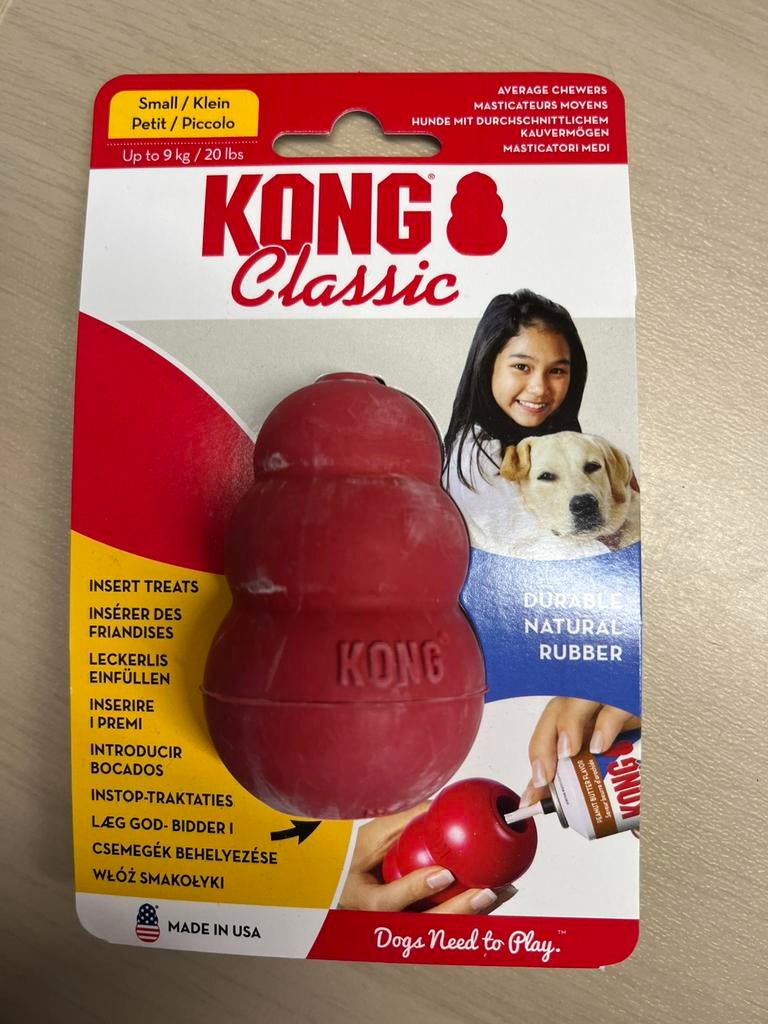 Kong classic S NIEUW, Animaux & Accessoires, Jouets pour chiens, Neuf, Jouets à mâcher, Enlèvement
