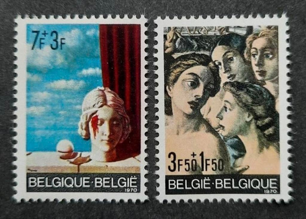 België: OBP 1564/65 ** Solidariteit 1970., Ophalen of Verzenden, Zonder stempel, Postfris, Postfris