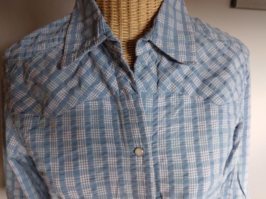 Chemisier femme Pépé Jeans, Enlèvement ou Envoi, W30 - W32 (confection 38/40), Porté, Bleu