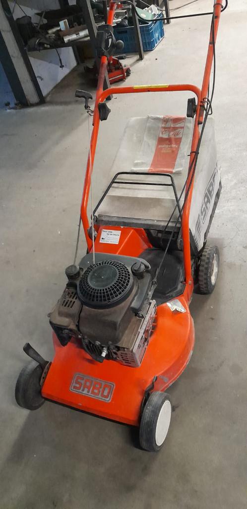 Sabo graamaaier, Jardin & Terrasse, Utilisé, Sac de ramassage, Tondeuses à gazon à essence, Enlèvement