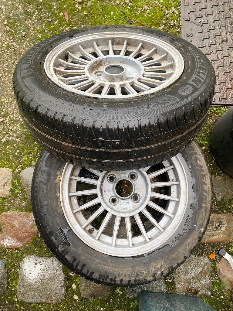 Jantes ats 14 pouces 4x100, Autos : Pièces & Accessoires, Pneus & Jantes, 14 pouces, 175 mm, Véhicule de tourisme, Pneus été