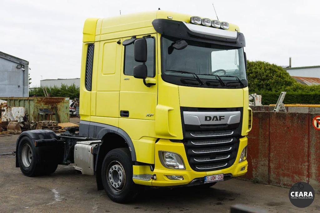 DAF XF 480 ACC 2x PTO Belgium truck Very good condition!, Auto's, Vrachtwagens, Bedrijf, Te koop, DAF, Diesel, Euro 6, Automaat