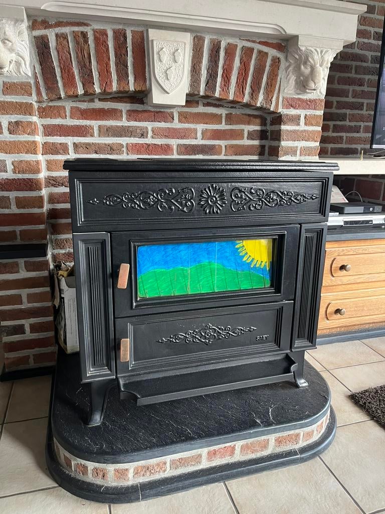 Kolenkachel, Autres carburants, Poêle à charbon, Enlèvement, Utilisé