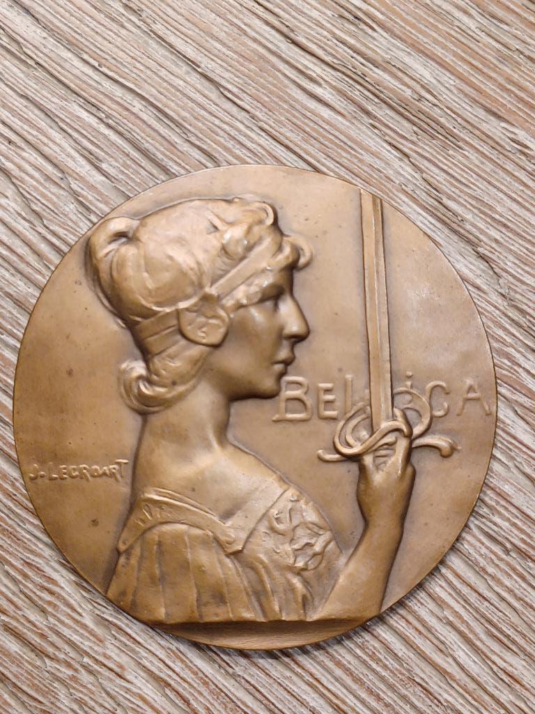 wo1 medaille 1914 /15 vaincre ou mourir, Verzamelen, Ophalen of Verzenden, Overige soorten, Lintje, Medaille of Wings