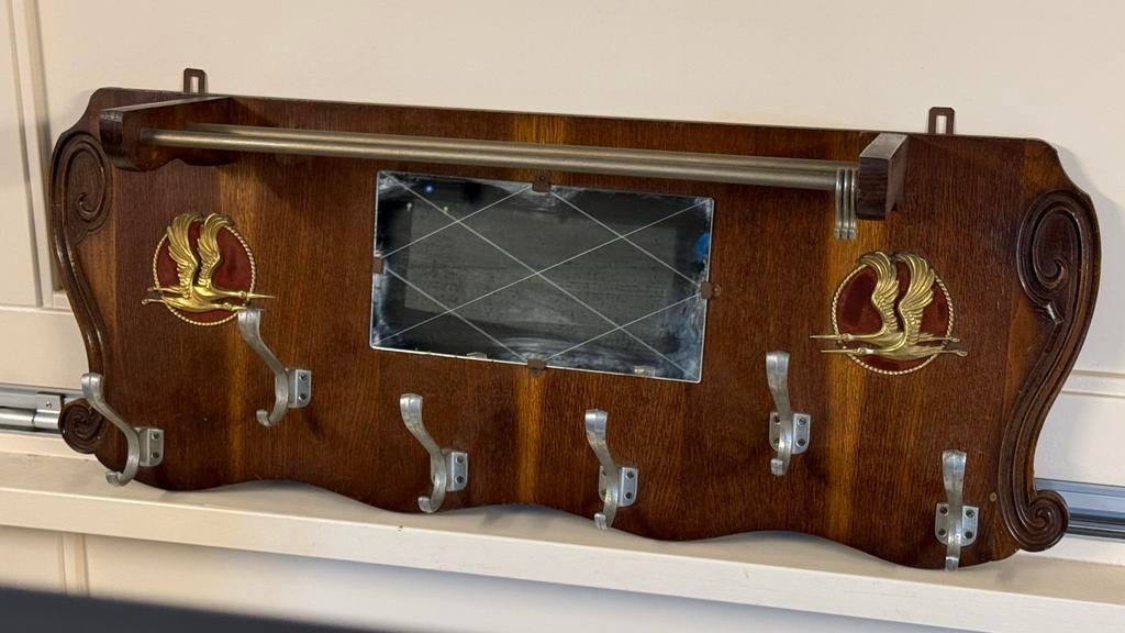 Vintage kapstok, Gebruikt, Minder dan 100 cm, Hout, Ophalen