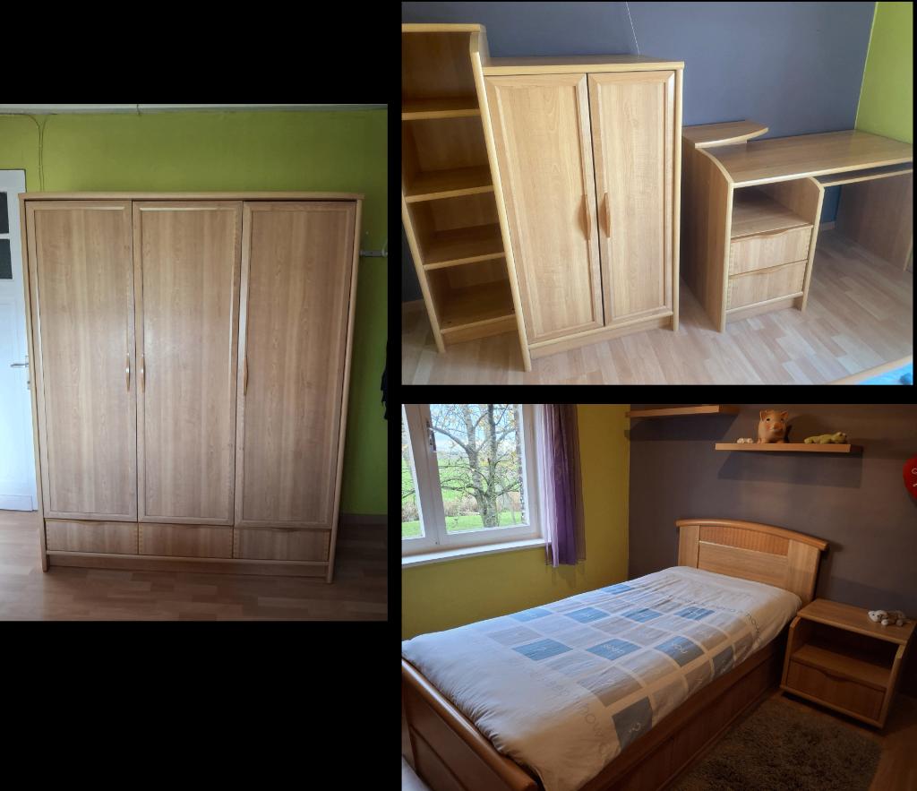 Volledige jeugdkamer, topkwaliteit en goede conditie, Huis en Inrichting, Slaapkamer | Complete slaapkamers, Ophalen, Gebruikt