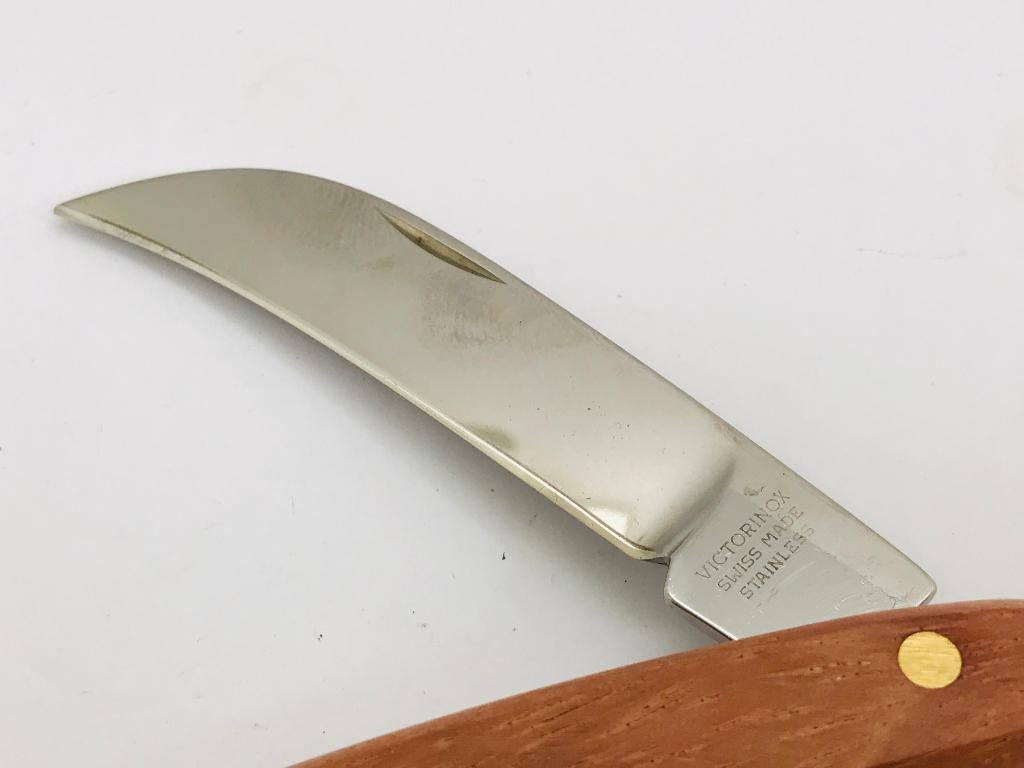 Victorinox Tuinders mes enten snoeien, houten handvat Swiss, Ophalen of Verzenden, Nieuw