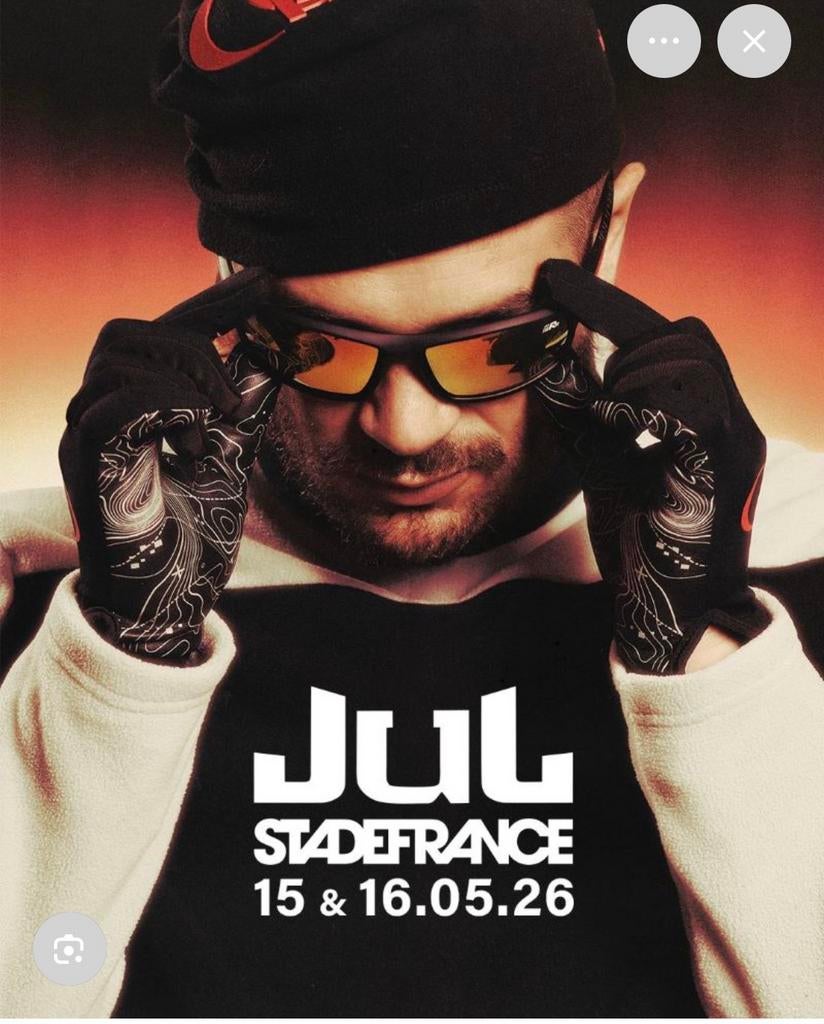 Concert JUL, Tickets & Billets, Deux personnes, Mai