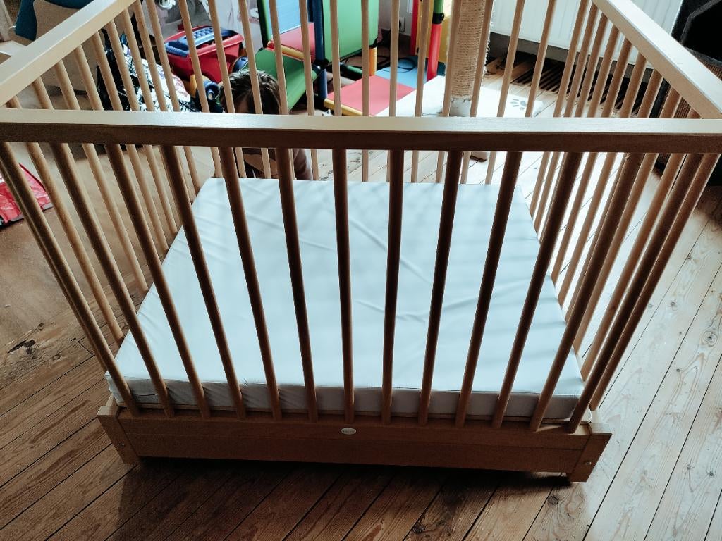 Baby box, Kinderen en Baby's, Ophalen, Zo goed als nieuw, Rechthoekig, In hoogte verstelbaar