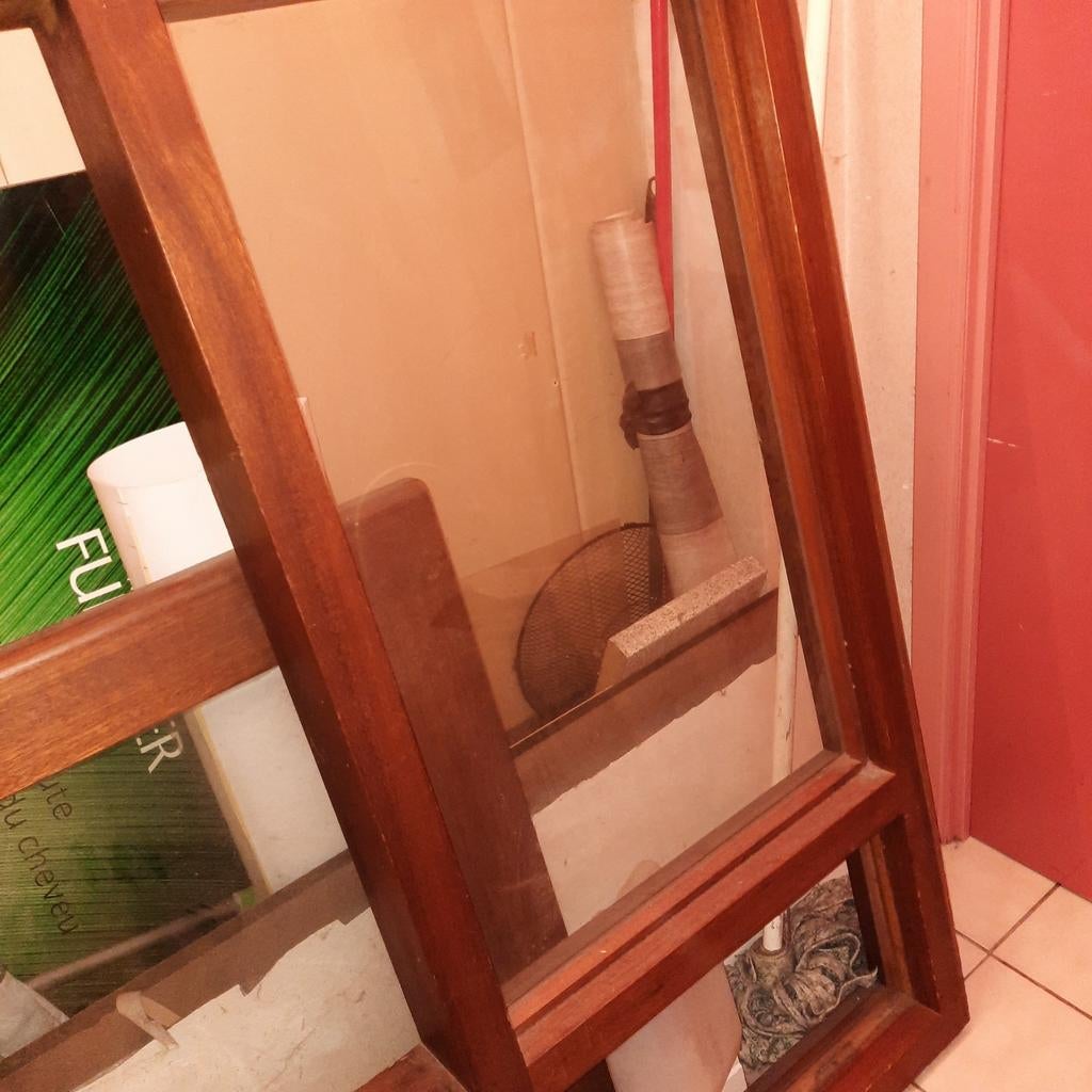 3m x 1m50 meranti heen en weer deur, Doe-het-zelf en Bouw, Raamkozijnen en Schuifdeuren, Ophalen