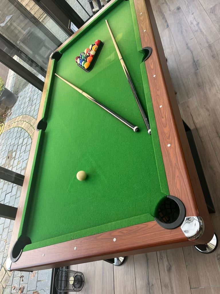 Pooltafel, Ophalen, Zo goed als nieuw, Pooltafel