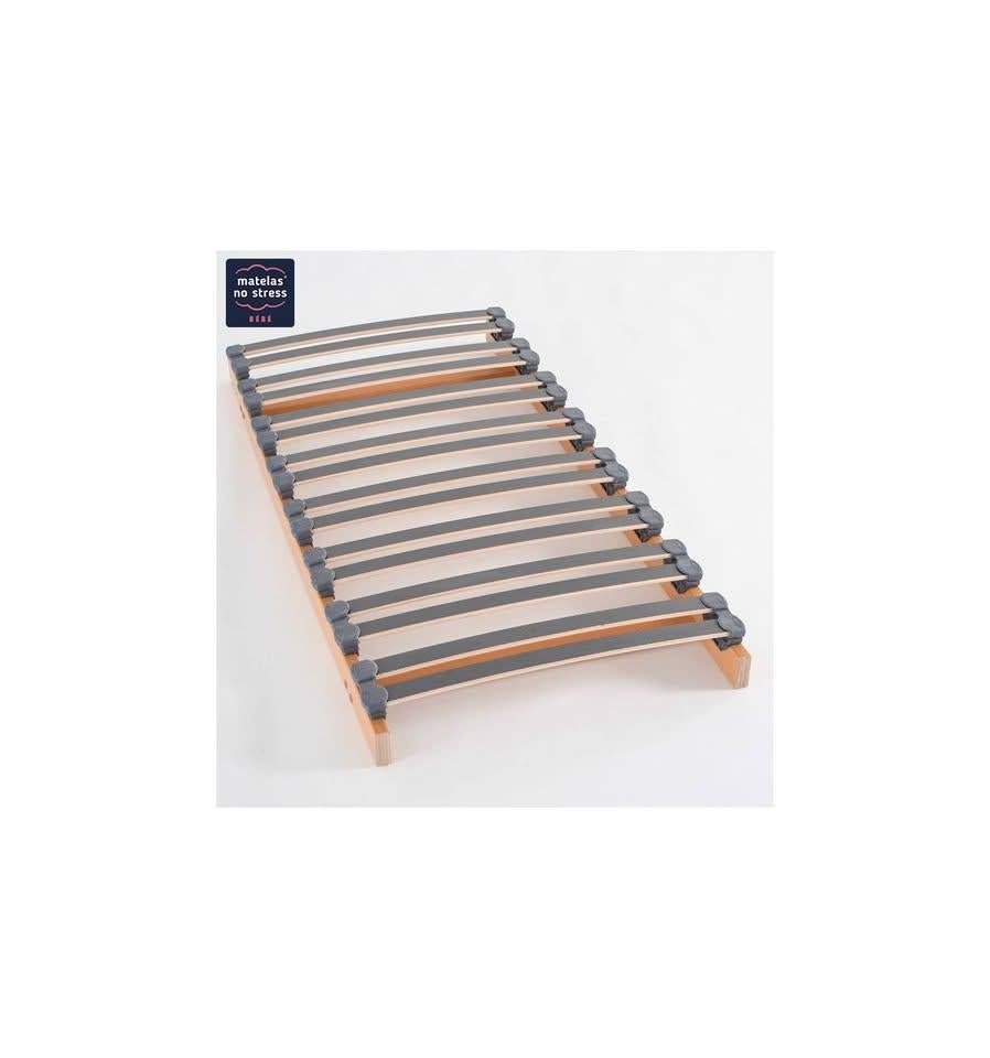SOMMIER et MATELAS Coco Latex ENFANT 70x140, 70 à 85 cm, Comme neuf, Sommier à lattes, Enlèvement