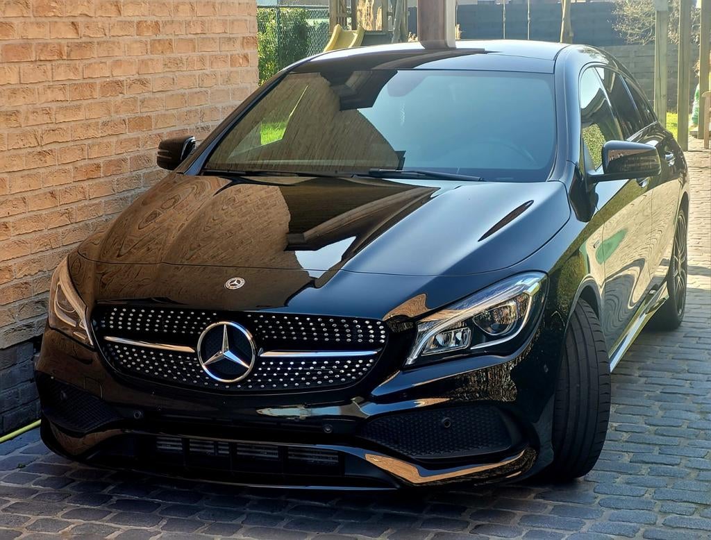 CLA 180 Shooting Break AMG lining 1600cc night edition, Autos, Cuir, CLA, Euro 6, Noir