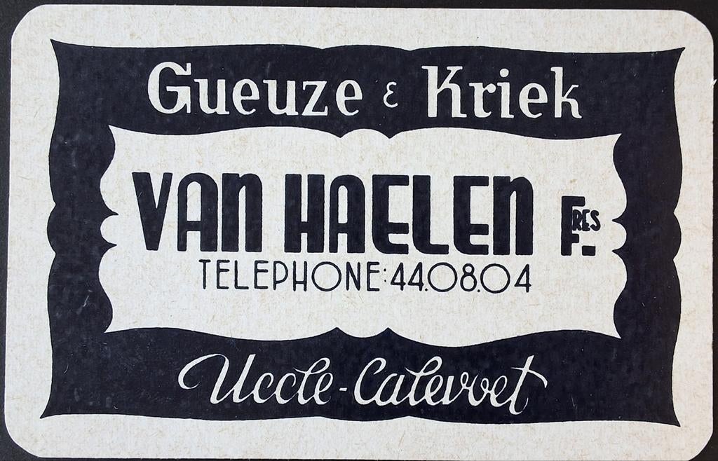 1 Speelkaart  Van Haelen, Collections, Enlèvement ou Envoi