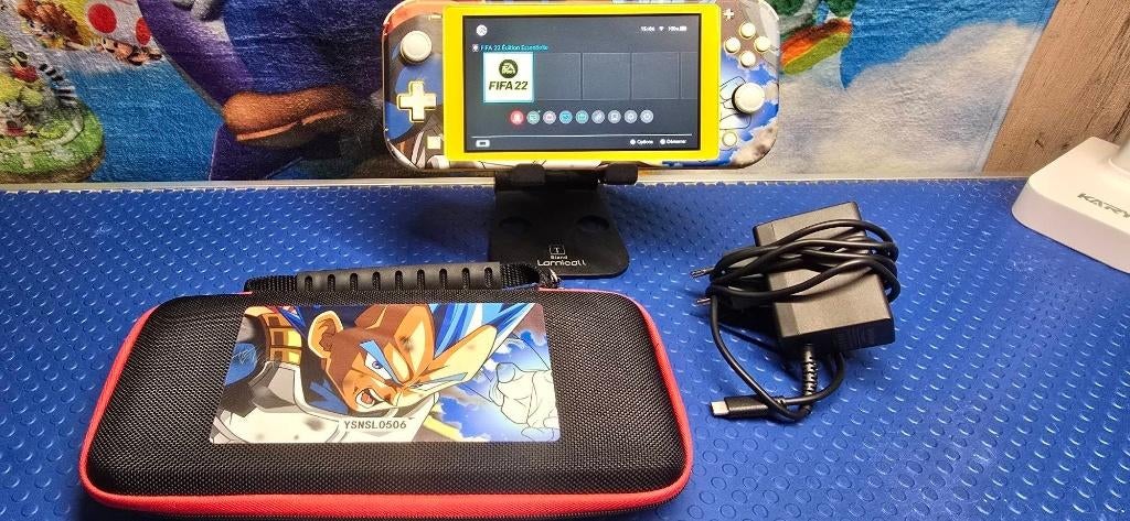 console switch lite cust.DBZ + jeu & garantie +++, Consoles de jeu & Jeux vidéo, Jeux | Nintendo Switch, Enlèvement ou Envoi, Utilisé