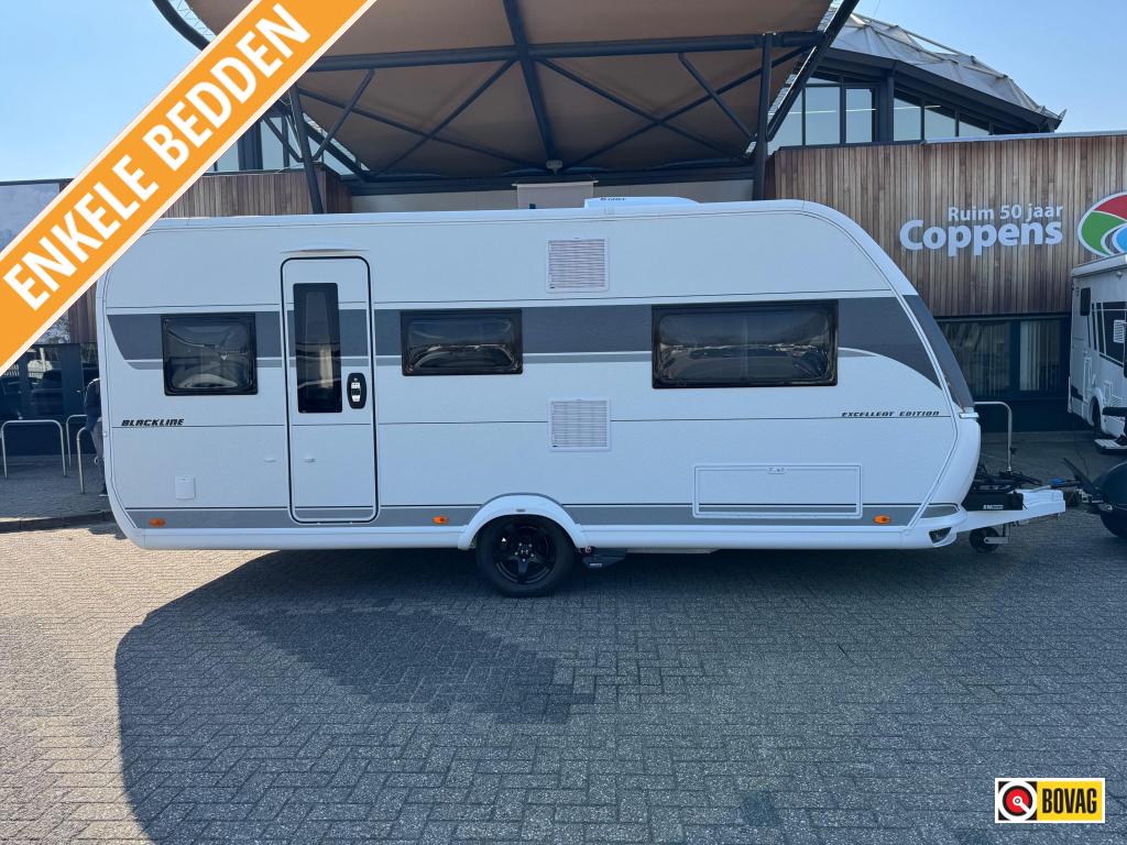 Hobby Excellent Edition 495 UL 2024 Mover,Airco,Tent!, Caravans en Kamperen, Caravans, Schokbreker, Rondzit, Hobby, 1250 - 1500 kg