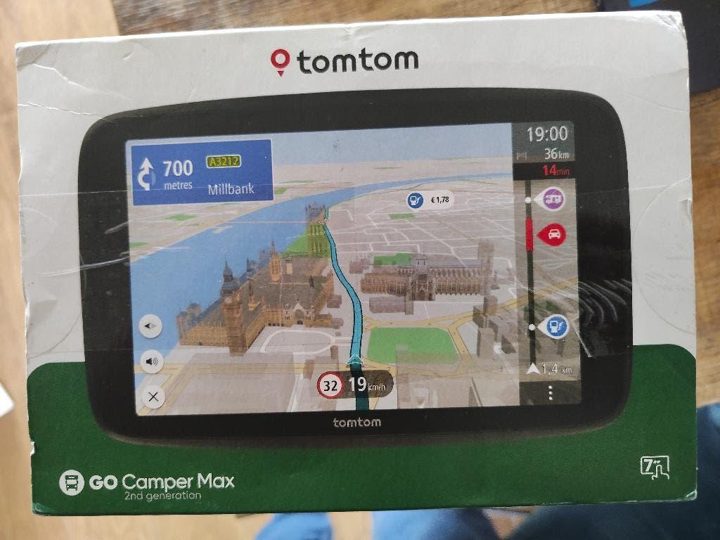 TomTom GO Camper Max-navigatiesysteem 2nd gen (7-inch scherm, Auto diversen, Overige Auto diversen, Ophalen of Verzenden