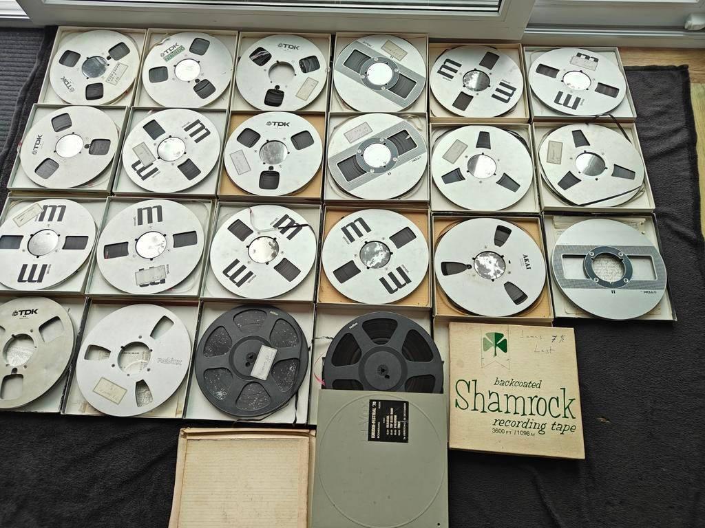 Gebruikte bandspoelen, Ophalen of Verzenden